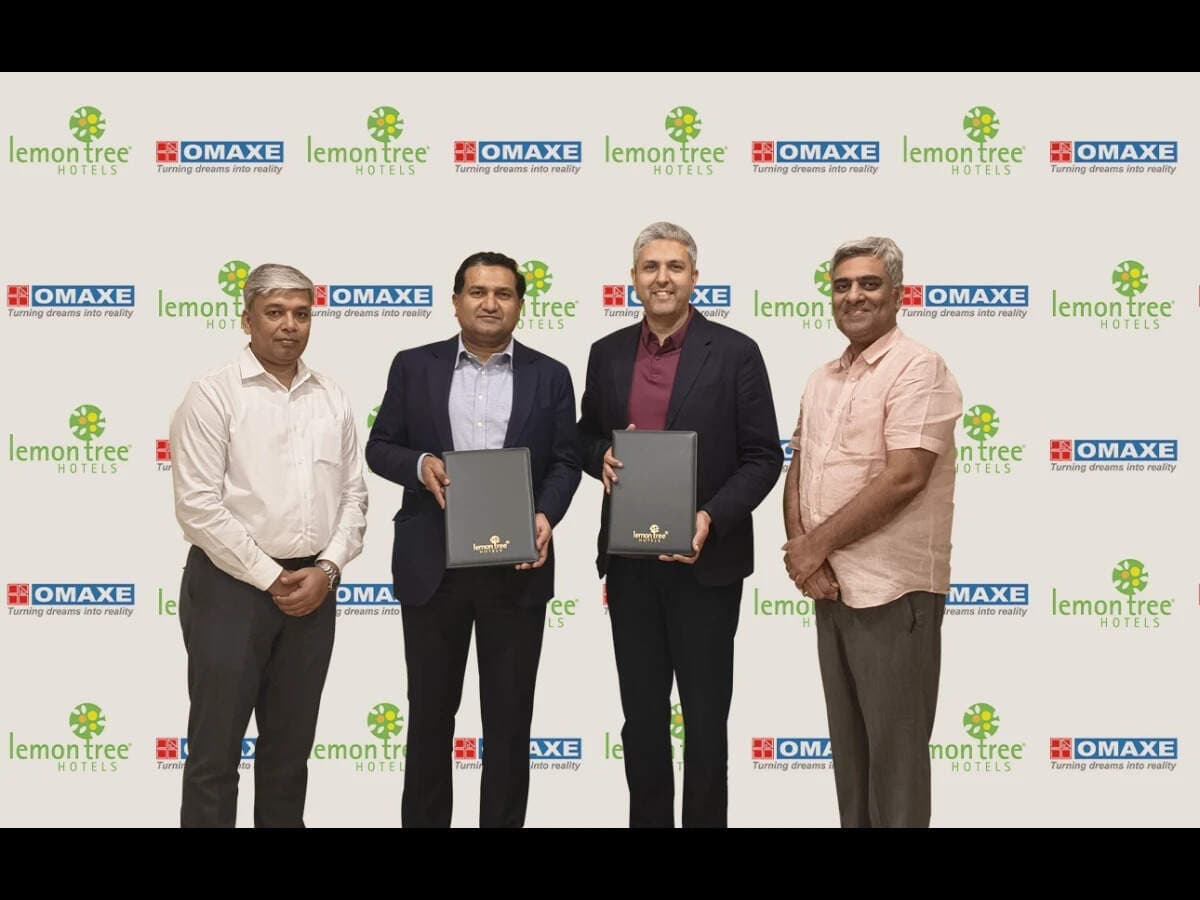 Lemon Tree Hotels announces signing of MoU with Omaxe for operating 4,000 keys