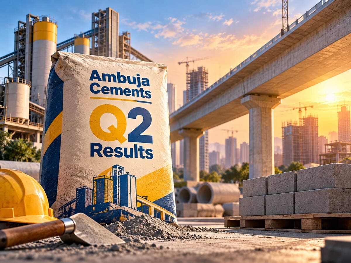 Ambuja Cements Q2 Results: Net profit tanks 90% YoY to Rs 114 crore on tax reversal effect; revenue rises 10%