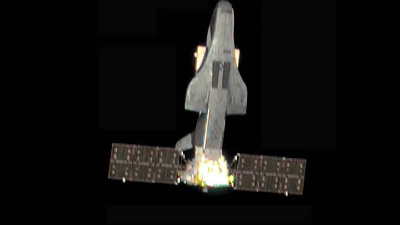 US intelligence confirms image shows China's secret spaceplane in orbit