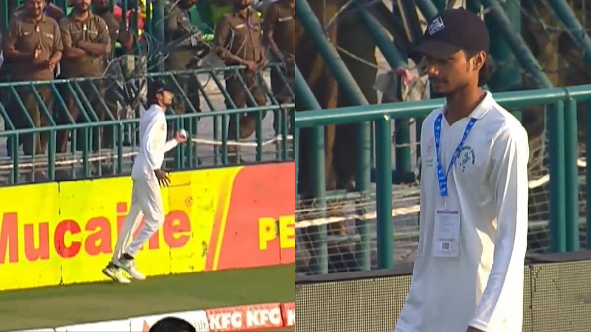 VIDEO: Pakistan Ball Boy Grabs A 'No Look' One-Handed Stunner; PCB Rewards ₹1.3 Lakh Cash, Academy Offer
