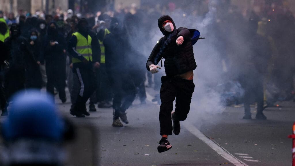 Minister warns of risk of violence ahead of Halloween 'night of darkness' protests