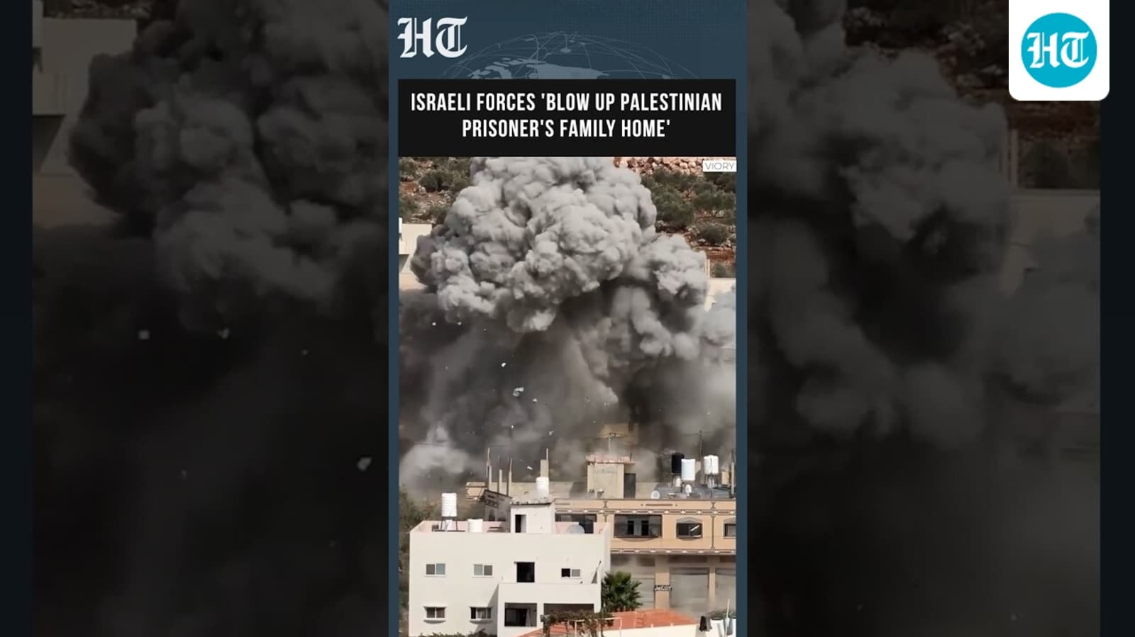Israeli Forces Blow Up Palestinian Prisoner’s Family Home in Nablus | Tensions Rise