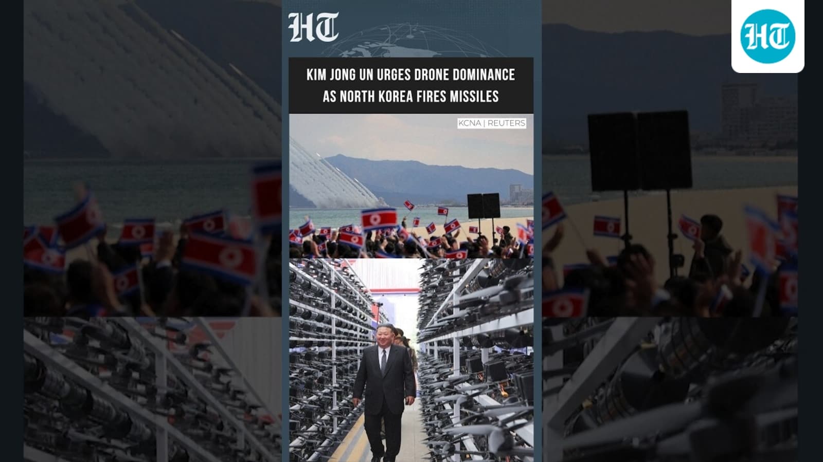 Kim Jong Un Pushes Drone Warfare as North Korea Fires Missiles