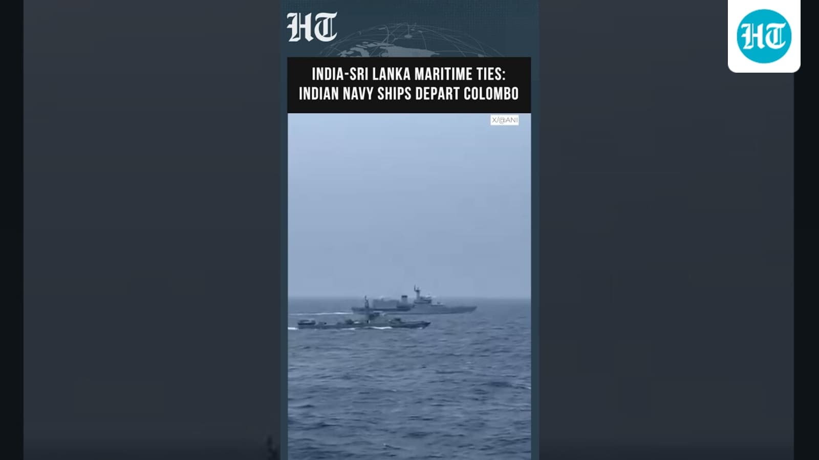 Indian Navy's First Training Squadron Departs Colombo After Successful Visit | HT India