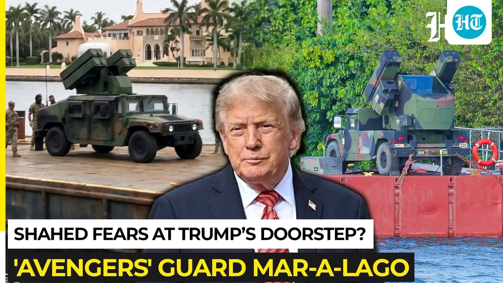 Fear of Iranian Shahed? Air defences deployed near Trump’s estate as POTUS eyes post-Midterm strikes