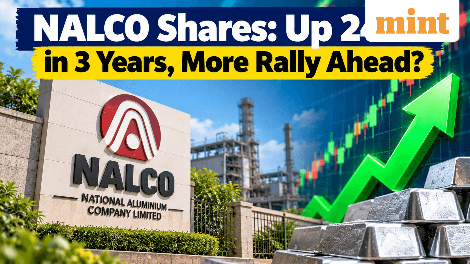 NALCO shares: Up 242% in 3 years, is there more rally left in this Navratna PSU? Check Q2 results date, dividend history